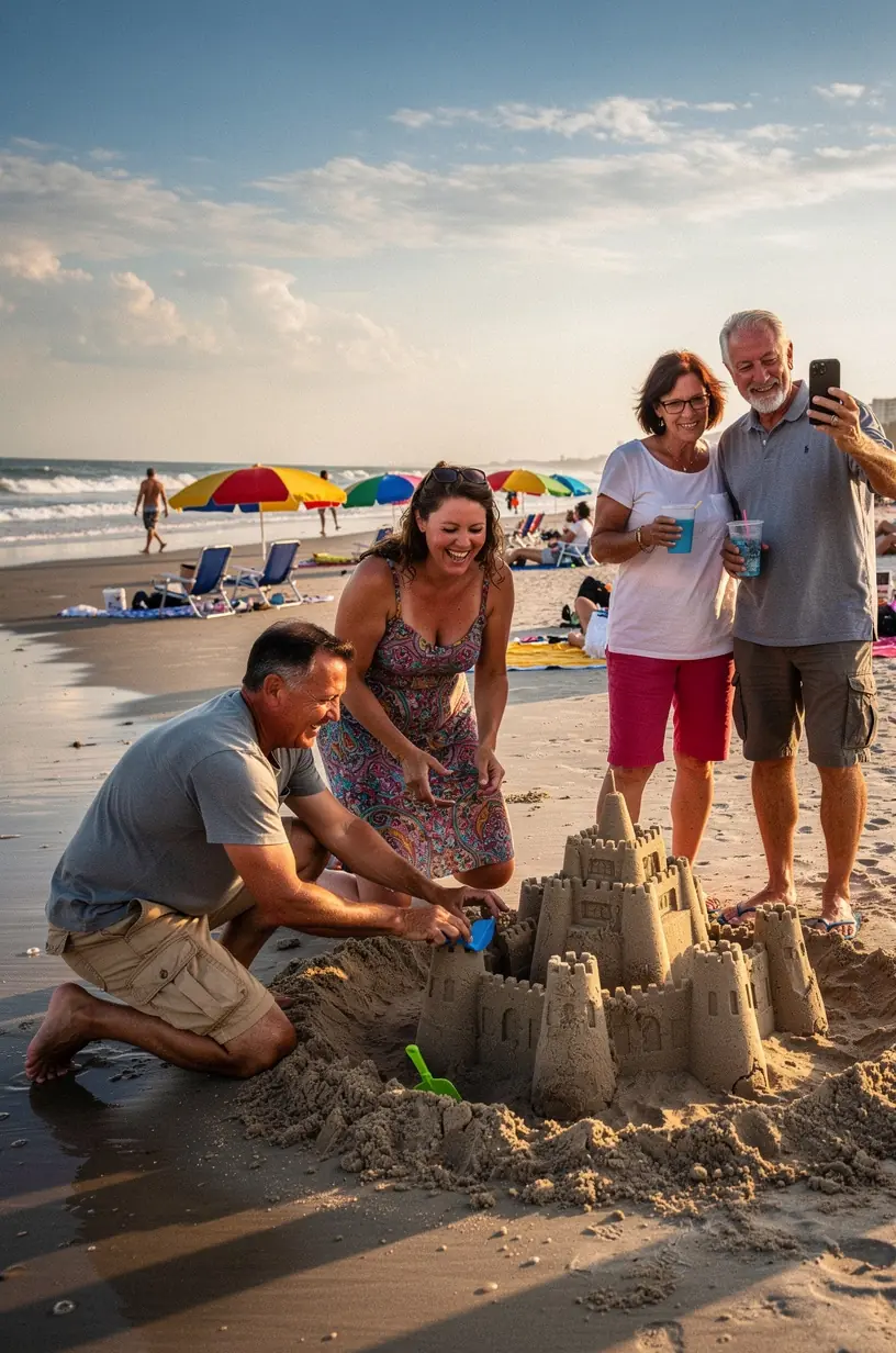 Social gathering with people enjoying board games.